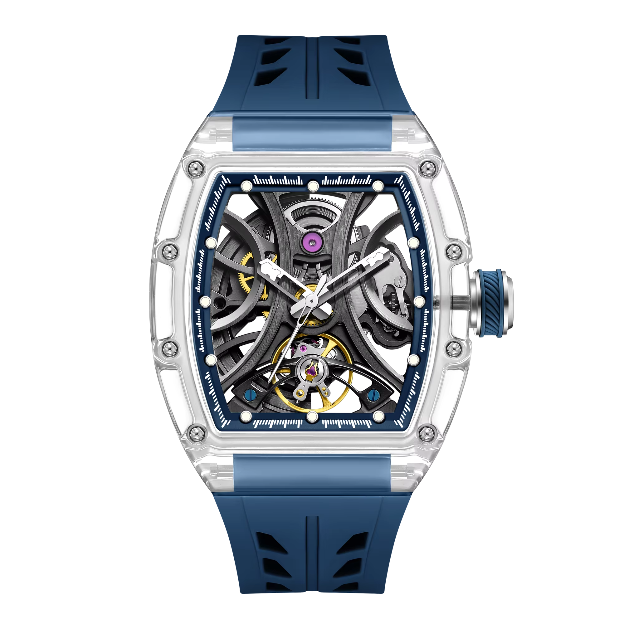 195G Skeleton Tourbillon Automatic Mechanical Watch