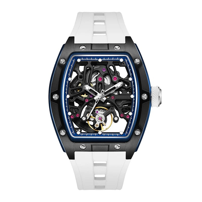 MEGIR JC-9-198G-1 Automatic Tourbillon Skeleton Men’s Watch