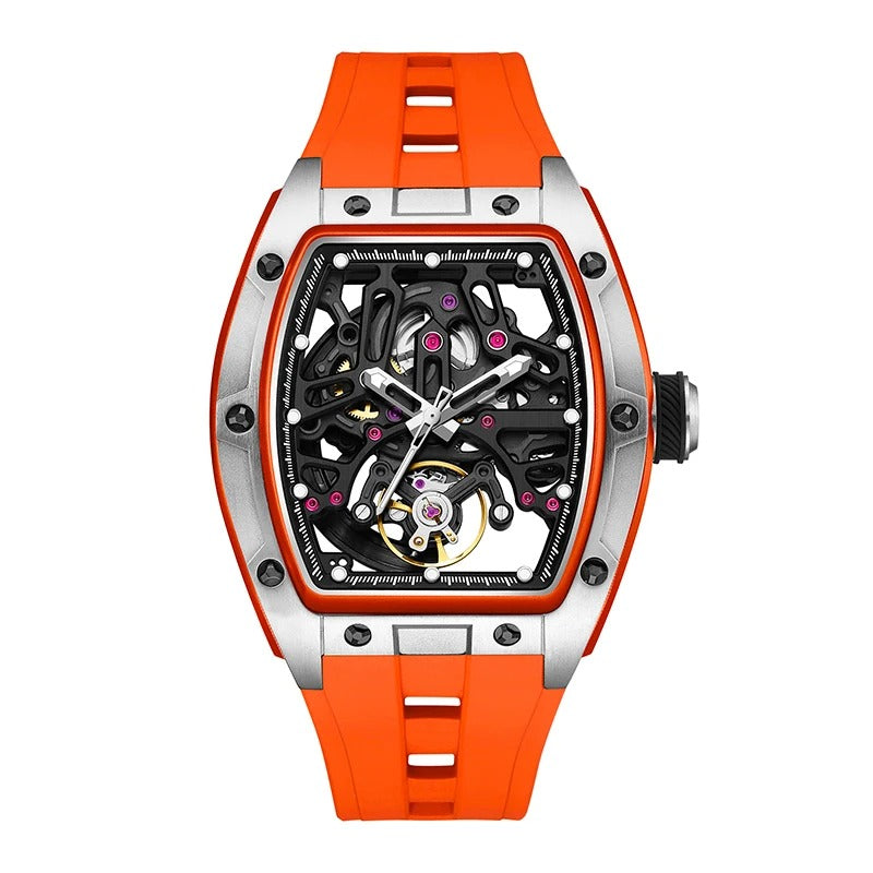 MEGIR JC-9-198G-1 Automatic Tourbillon Skeleton Men’s Watch