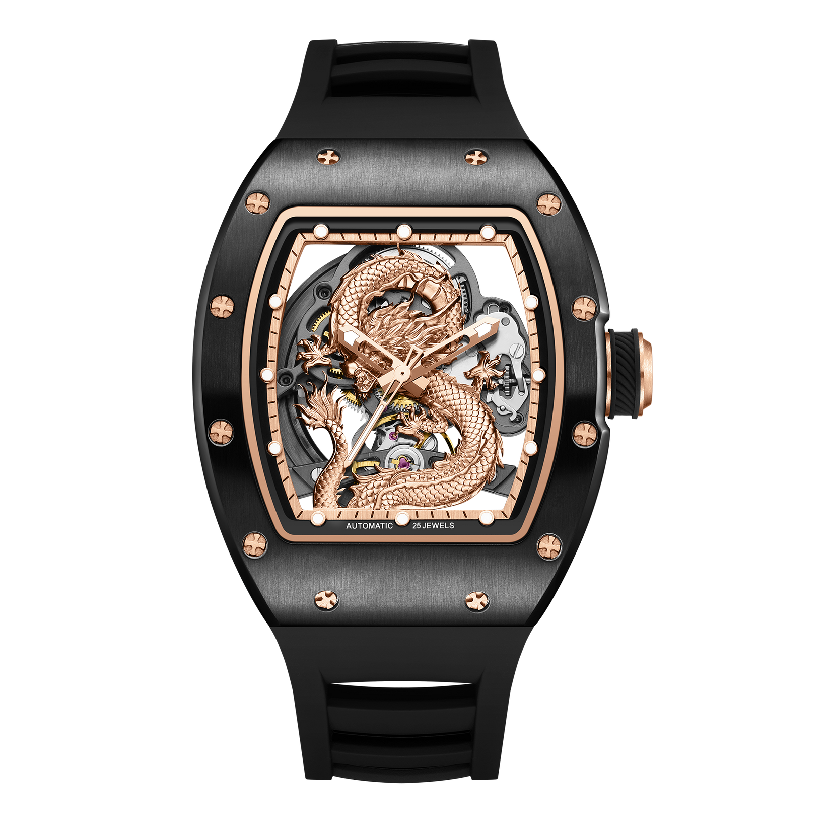 New Luxury Design - Dragon Series  Mechanical Watch ZW07
