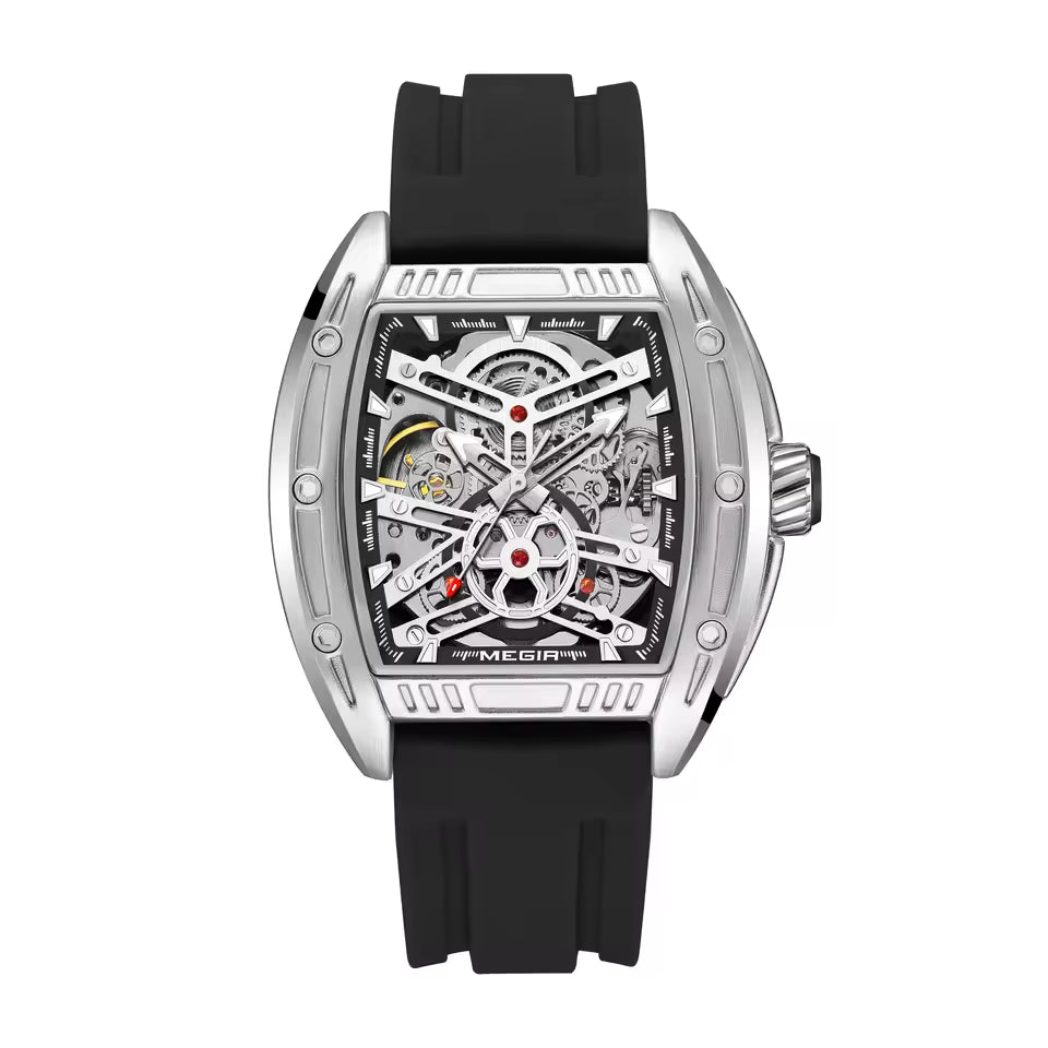 Luxury Stainless Steel Automatic Watch for Men Dial Waterproof Build