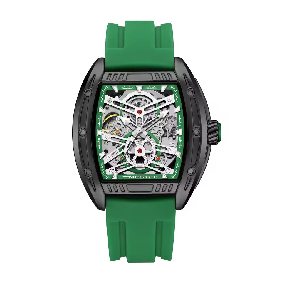 Luxury Stainless Steel Automatic Watch for Men Dial Waterproof Build