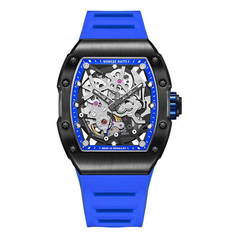 BONEST GATTI B5 Be Fine Automatic BG9905 Blue - Zavion Watches Store