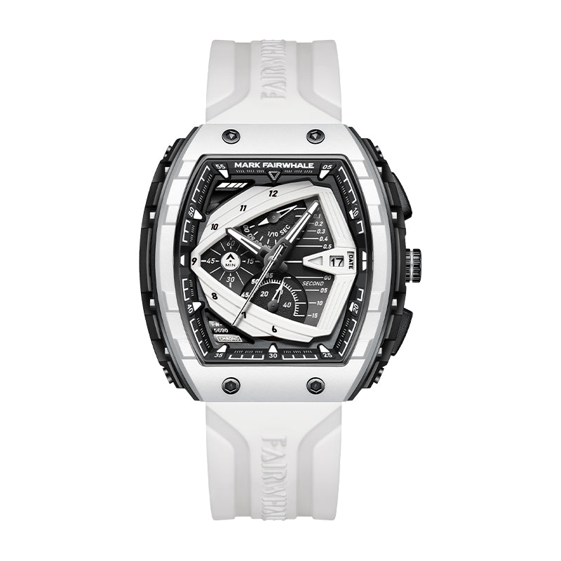 Luxury Fashion Watch For Mens Famous Original Sports Waterproof Tonneau Mille Quartz WristWatch
