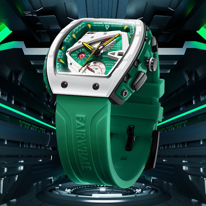 Luxury Fashion Watch For Mens Famous Original Sports Waterproof Tonneau Mille Quartz WristWatch