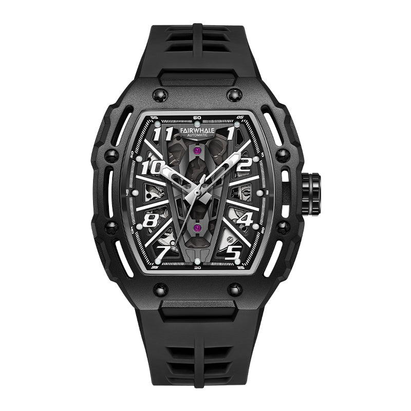 Luxury Skeleton Mechanical Watch With Luminous - Zavion Watches Store