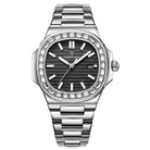 New Luxury Men Watch Stainless Steel Fashion Quartz Waterproof Watch - Zavion Watches Store