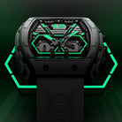 New Luxury Multi-Hand Chronograph Rubber Strap Waterproof Watch - Zavion Watches Store