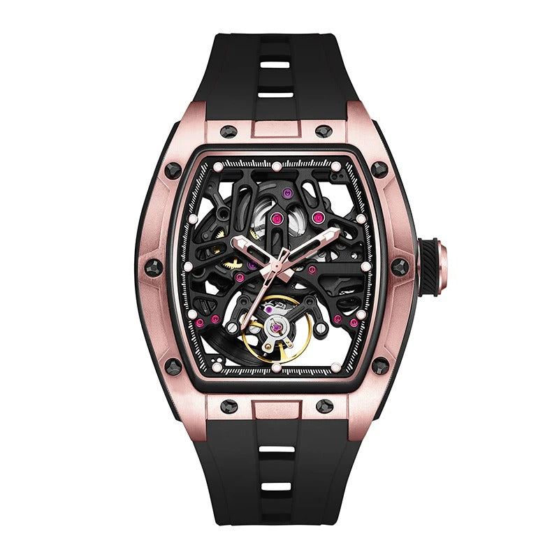 MEGIR JC-9-198G-1 Automatic Tourbillon Skeleton Men’s Watch