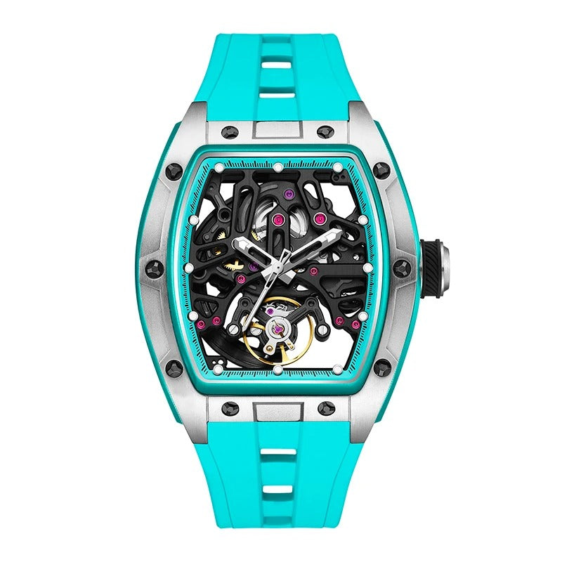 MEGIR JC-9-198G-1 Automatic Tourbillon Skeleton Men’s Watch