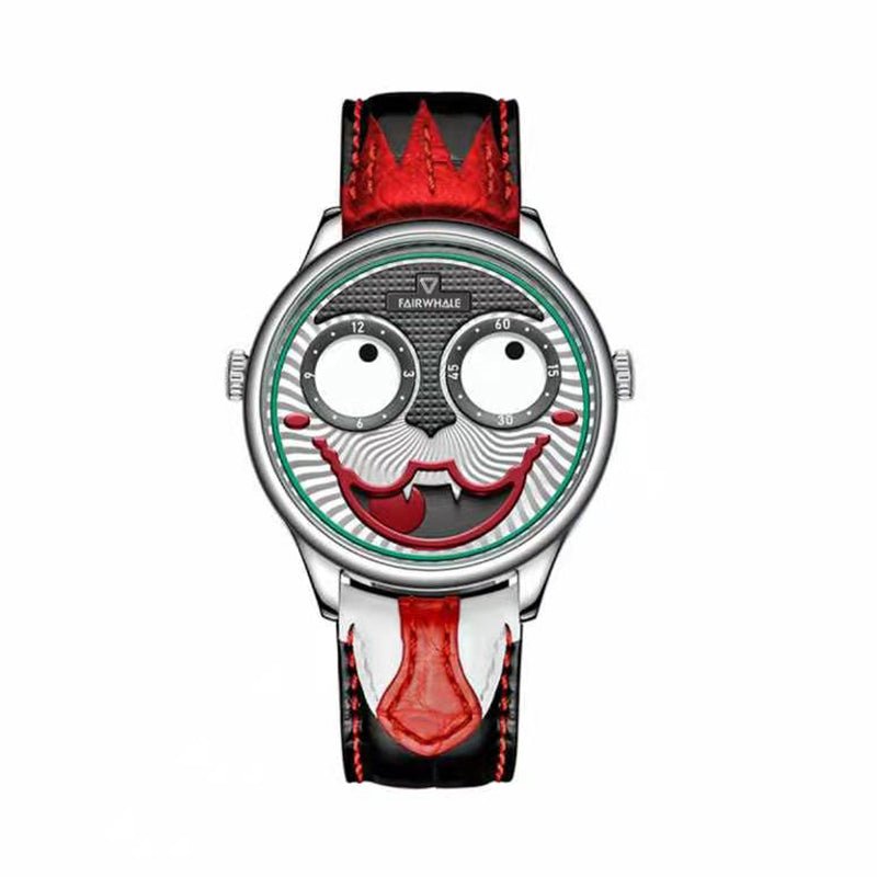 2023 New Top Brand Quartz Watch Men Fashion Sports Clown Watches For Menes Personality 30M Waterproof Male Wristwatch - Zavion Watches Store