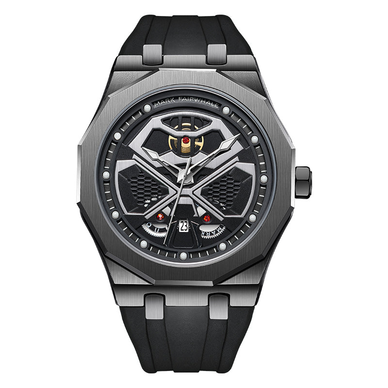 2024 Mens Watches Luxury Sport Quartz Chronograph 3BAR Waterproof Stai –  Zavion Watches Store