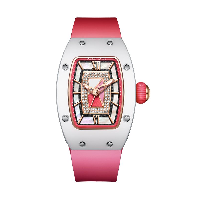 Classy Series - Ceramic BG9906-L4 Red - Zavion Watches Store