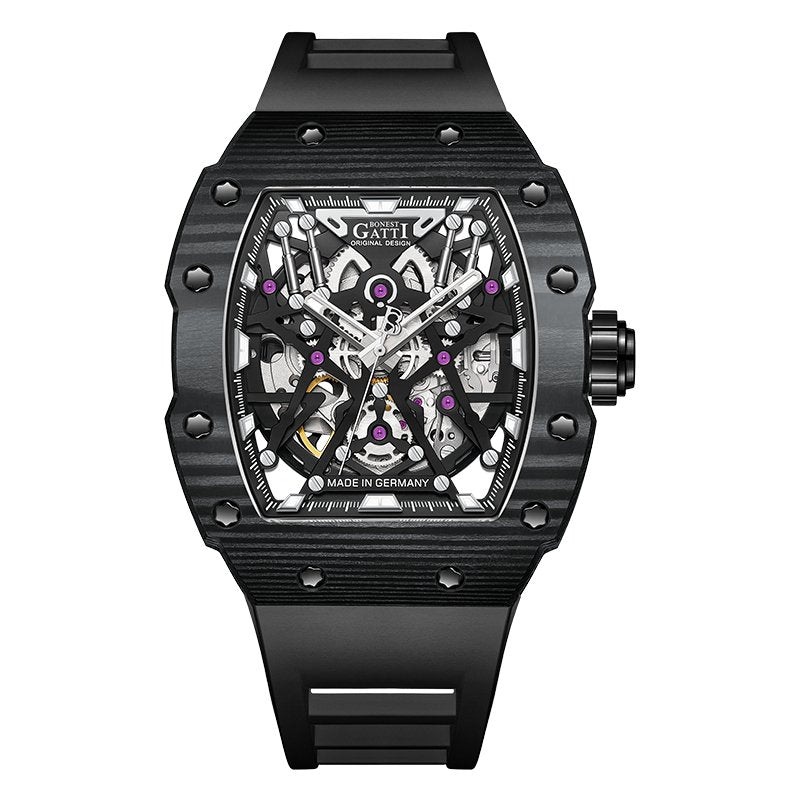 Explorer Series - Carbon Fiber BG9907 Black - Zavion Watches Store