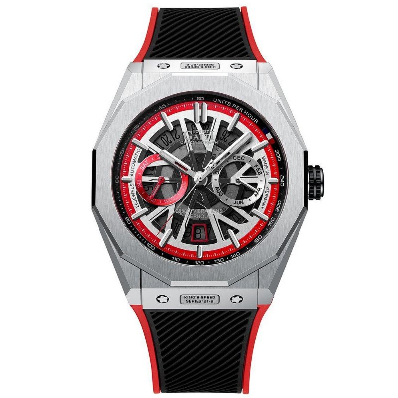 King Speed Series - BG9601 Rubber Red - Zavion Watches Store