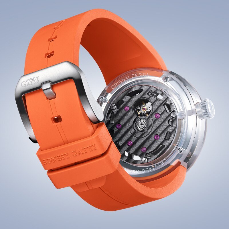 Metaverse Series - BG7702 Optical glass Orange - Zavion Watches Store